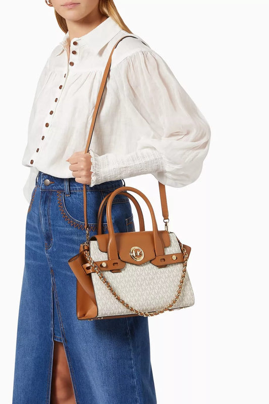 Fashionable Structured Leather Sling Handbag For Women