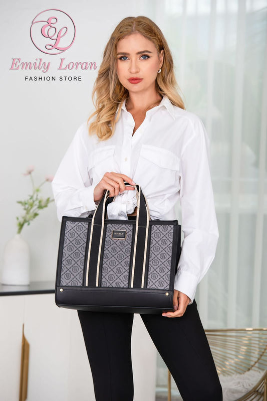 Designer Leather Tote Shoulder Handbag For Women