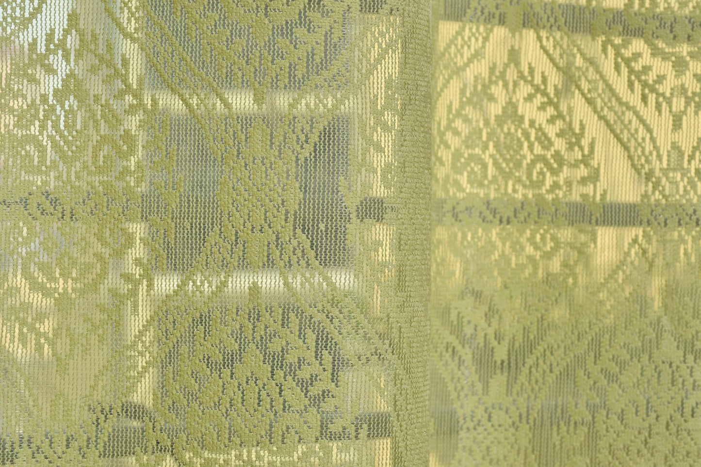 Polyester Netted Fine Quality Window Curtains - Shopaholics