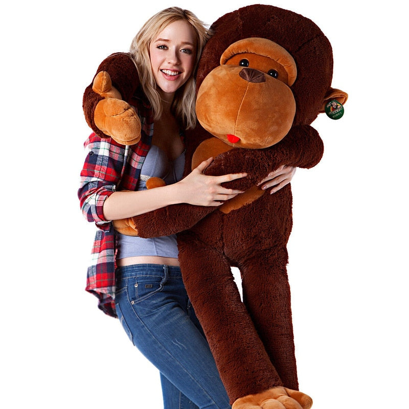 Giant best sale cuddly monkey