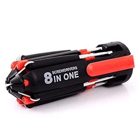 Screw Driver Multi Screwdriver With LED Portable Torch - Shopaholics