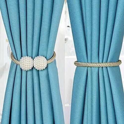 Magnetic Curtain Tieback Clips (Pack of 2) - Shopaholics