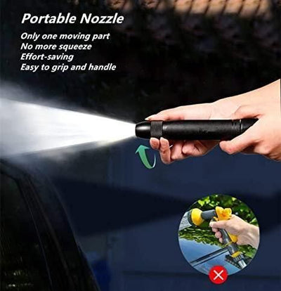 Water Sprayer Nozzle High Pressure Portable Watering Sprayer For Window Washing - Free Size / Colour as per availability / Metal - Shopaholics