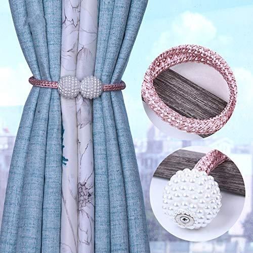 Magnetic Curtain Tieback Clips (Pack of 2) - Shopaholics