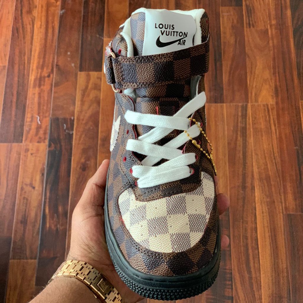Airforce X LV High Sneakers Shoes For Men – Shopaholics