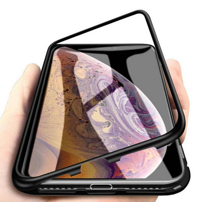 360 Degree Magnetic Adsorption Case for iPhones - Black / iPhone 6 Plus - Shopaholics