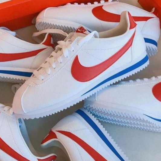 Classic Cortez Leather Running Shoes For Women - Shopaholics