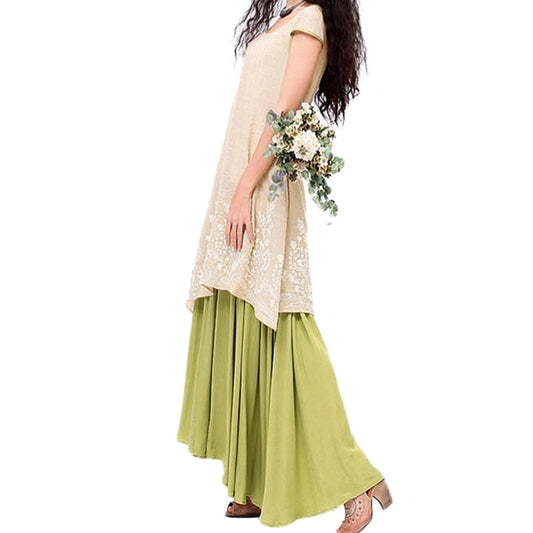 Summer Casual Loose Maxi Dress for Women - Shopaholics