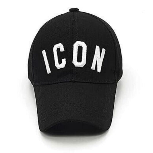Embroidery Black Cotton Baseball Caps And Hats For Men - Shopaholics