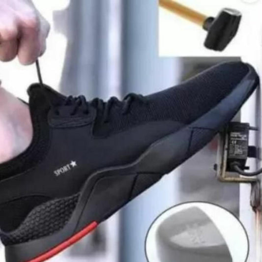 Fashion Sports Men's Steel Toe Safety Shoes - Shopaholics