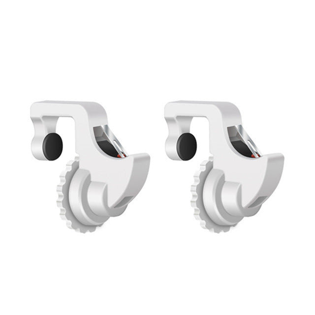 PUBG Portable Triggers Controller for Mobile Games - WHITE - Shopaholics