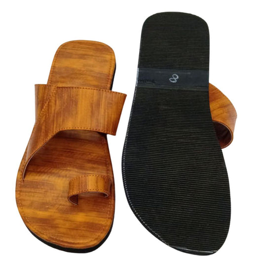 Modern Synthetic Leather Sandals Flip Flops For Men - Shopaholics