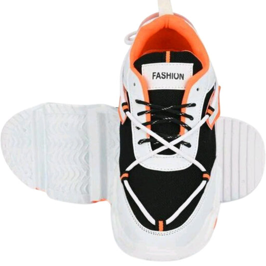 Reflecting Laces Around Running Sports Shoes For Men - Shopaholics