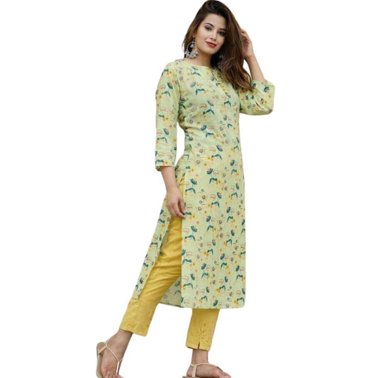 South Cotton Kurti With Rayon Pant For Women - Shopaholics