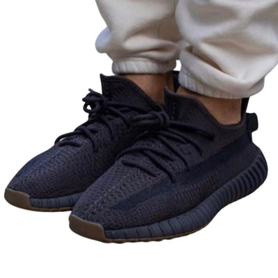 Stylish Yeezy Boost 350 V2 Sneakers Shoes For Men - 41 / Black - Shopaholics