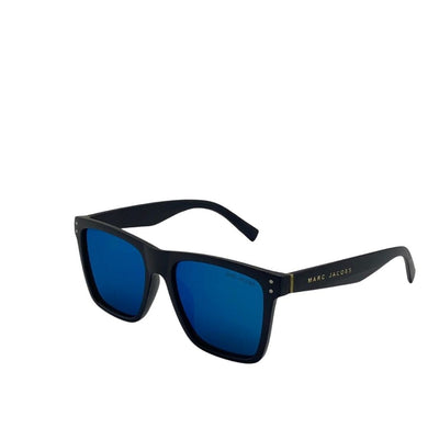 Summer Trendy Wayfarer Sunglasses For Men - Dark Blue / Black - Shopaholics