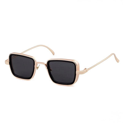Trendy Square Frame Steampunk Sunglasses For Men - Shopaholics