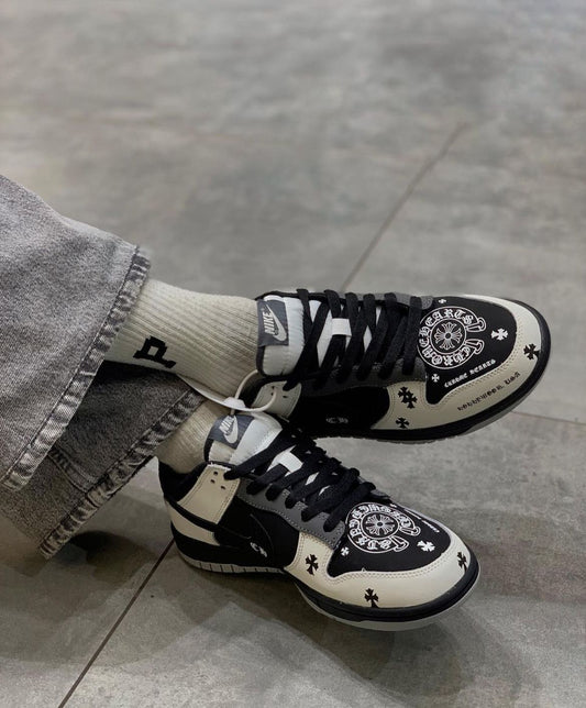 SB Dunk Chrome Hearts Sneakers Shoes For Men