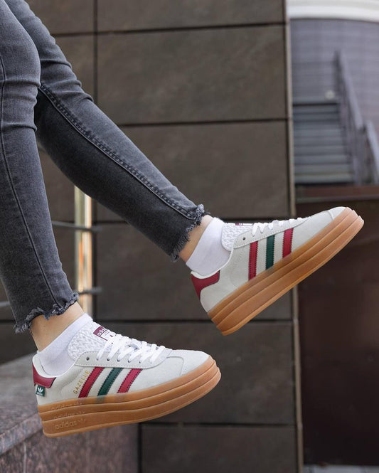 Gazelle Bold Maple Leaf Sneakers Shoes For Women