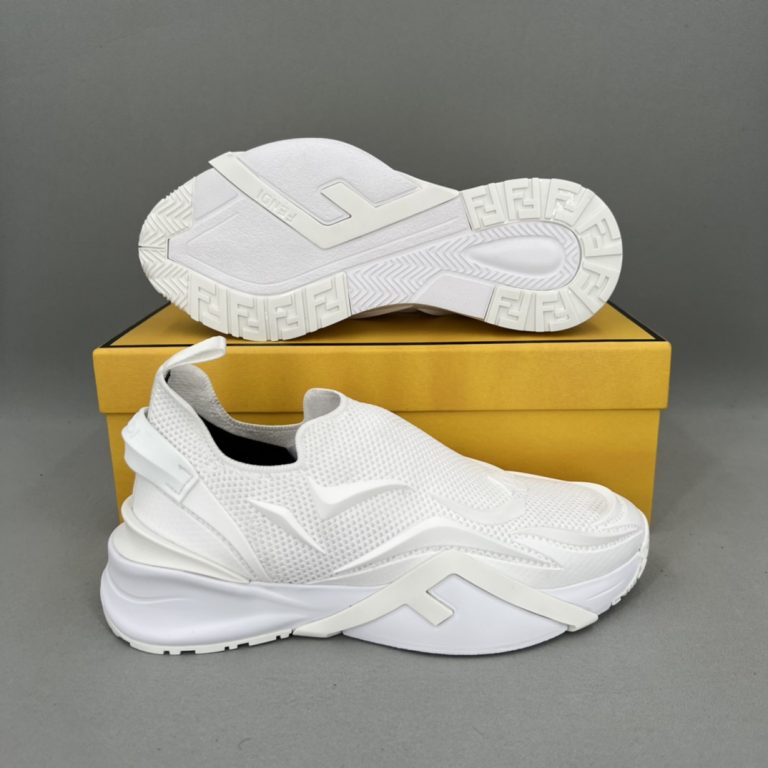 Fashionable White Mesh Running Spots Shoes For Men