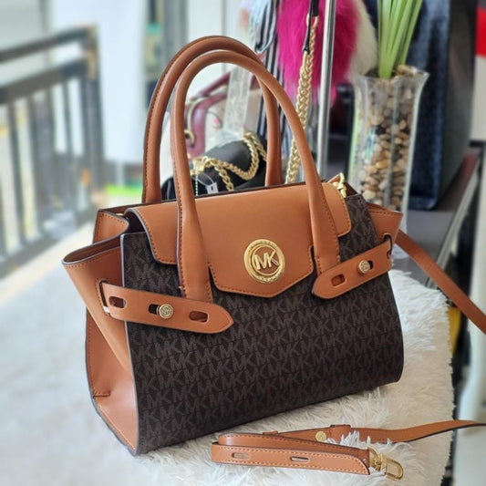 Fashionable Structured Leather Sling Handbag For Women