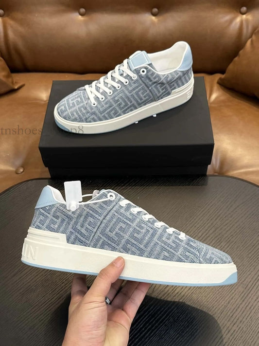 Stylish Court Leather Sneakers Shoes For Men