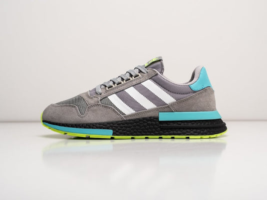 Grey ZX 500 Rm Sneakers Shoes For Men