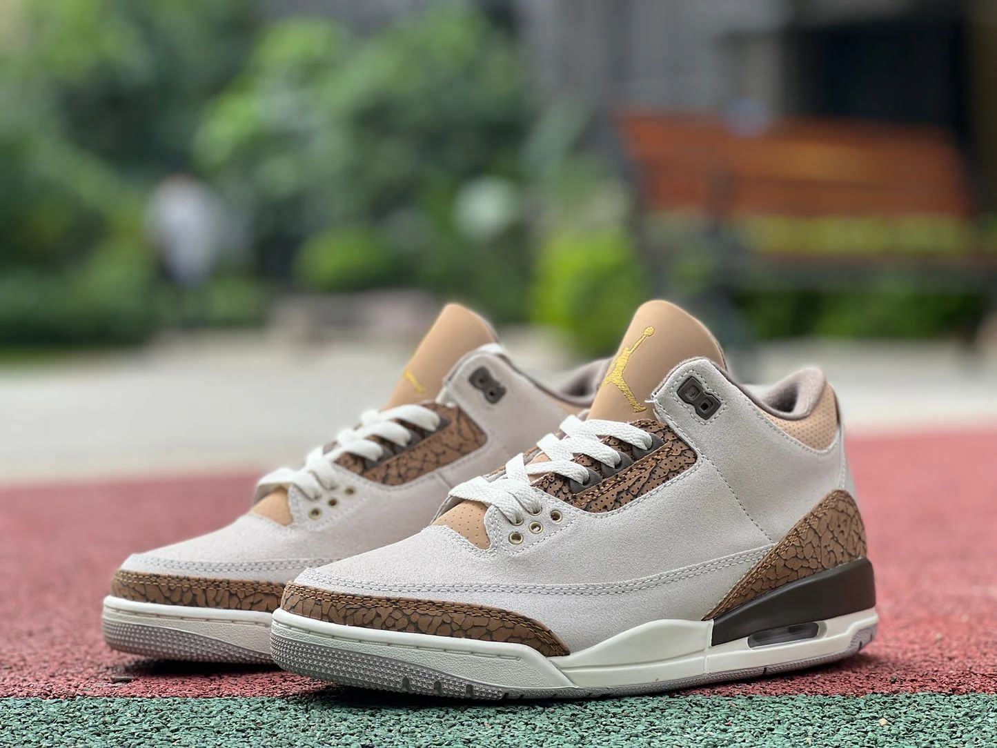 Retro 3 Palomino Basketball Sneakers Shoes For Men