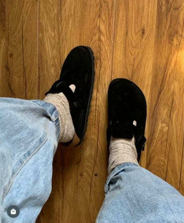 Casual Footbed Sued Leather Sandals Shoes For Men