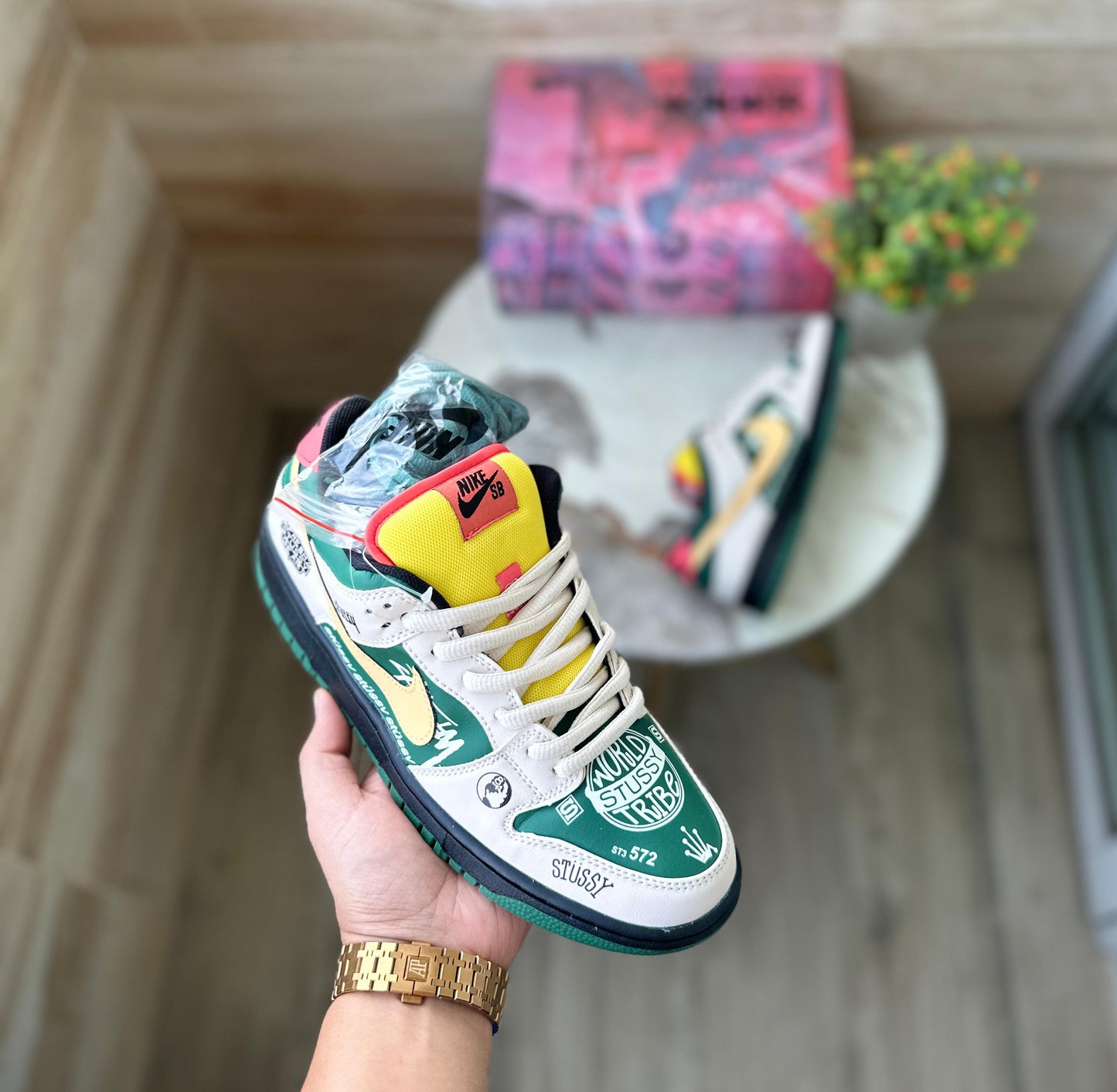 Sb Dunk Stussy Sneakers Shoes For Men