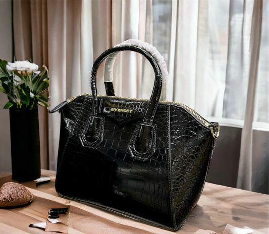 Antigone Crocodile Shoulder Handbag For Women