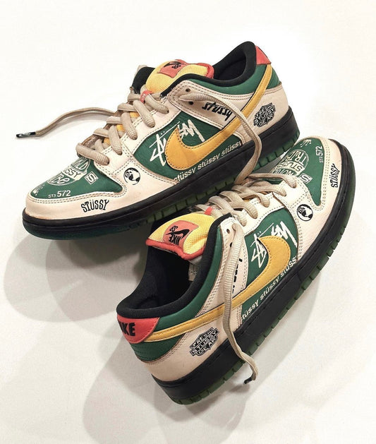 SB Dunk Low Stussy Sneakers Shoes For Men