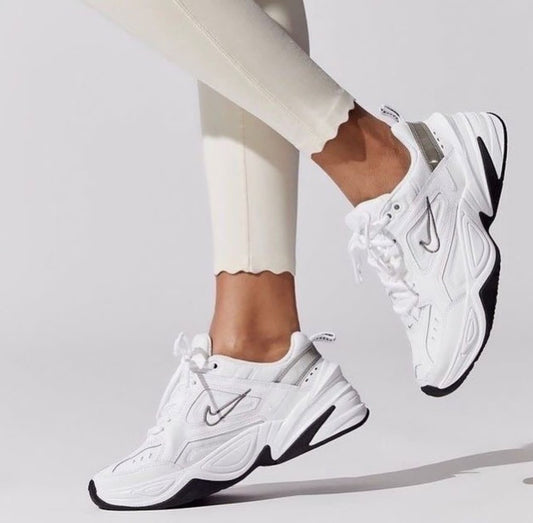 M2k Tekno White Grey Sneakers Shoes For Women