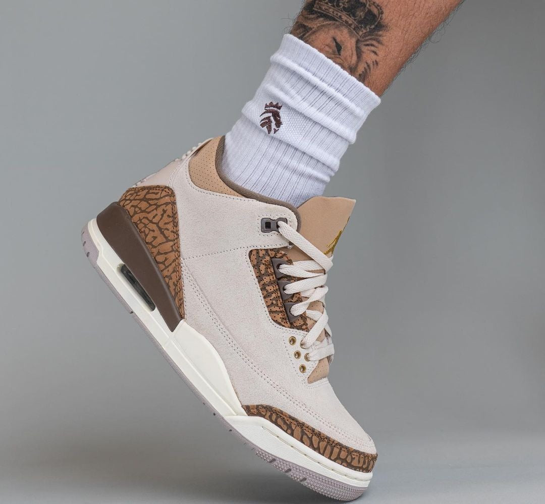 Retro 3 Palomino Basketball Sneakers Shoes For Men