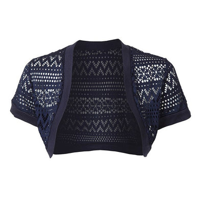 Women Hollow Crochet Knitted Cardigan - Shopaholics