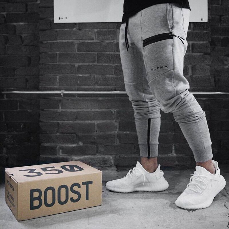 Workout Pants Alpha M Sweatpants Club Training Pant Black