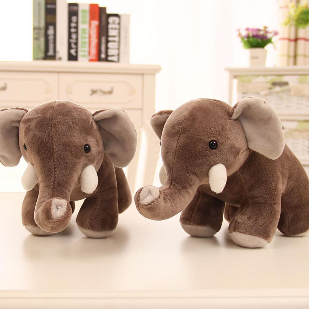 Cute Stuffed Simulation Elephant Soft Toys - Shopaholics