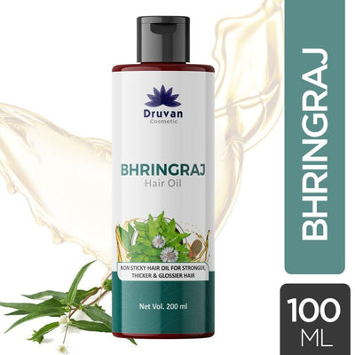 Bhringraj Hair Oil Good For Hair Growth 200 Ml - 200 ml - Shopaholics