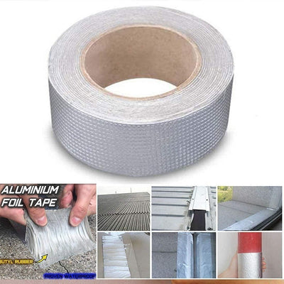 Waterproof Aluminium Foil Tape For Home leaks - Free Size - Shopaholics