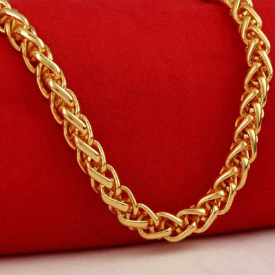 Luxurious Gold Plated Chain - Shopaholics