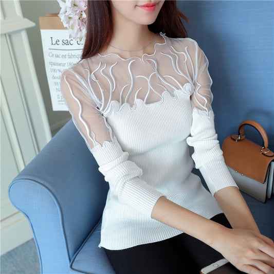 Lace Solid Shrug for Women - White / Regular - Shopaholics