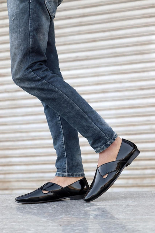 Unique Leather Casual Slip Ons For Men - Shopaholics