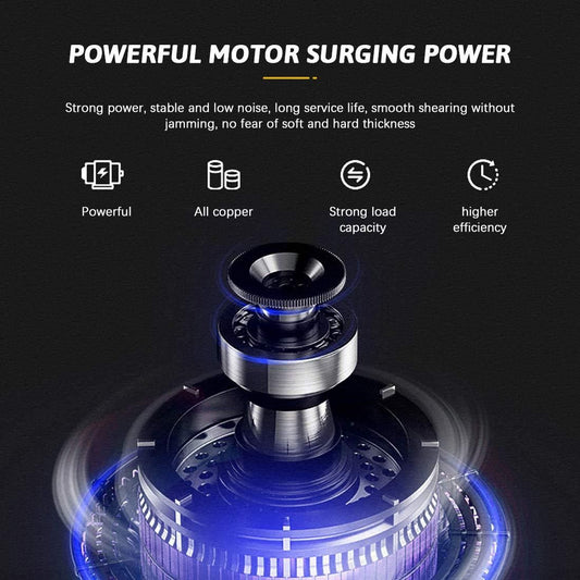 Electric Pro Hair Clippers Trimmer Shaver For Men - Shopaholics