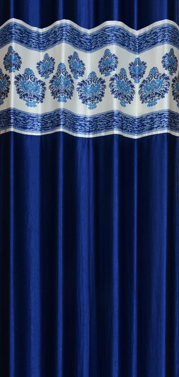 Polyester Sheer 5 Ft Window Curtain - Shopaholics