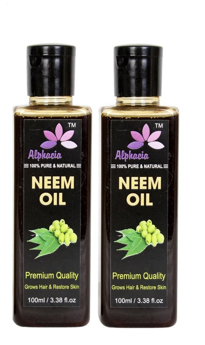Natural Neem Hair Oil 200 Ml For Women - 100 ML - Shopaholics