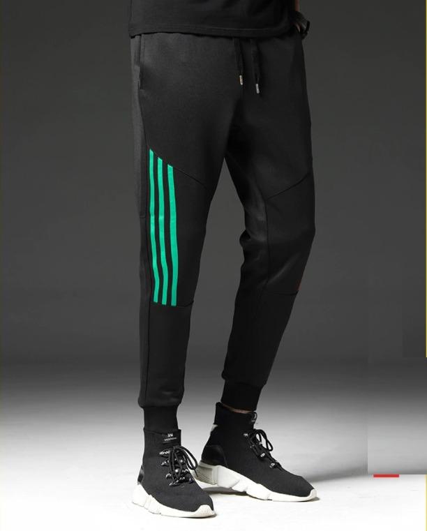 adidas Boys Grey Striped 100 Polyester Jogger Trousers Size 910 Years  Regular Rewards  Monetha