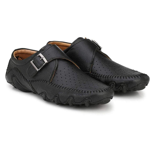 Stylish Casual Sandals For Men - 7 / Black - Shopaholics