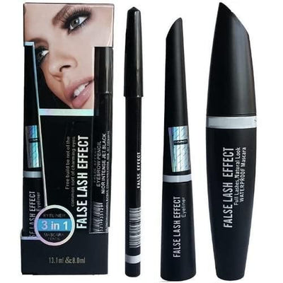 3 In 1 Mascara Combo For Women - Free Size / As Per Availability - Shopaholics