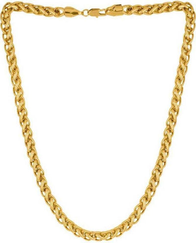 Unique Men's Gold Plated Chain - Shopaholics