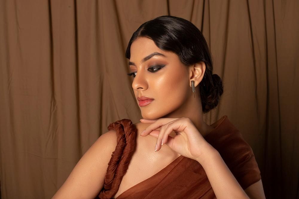 Latest Brass Silver Plated Earring - Shopaholics